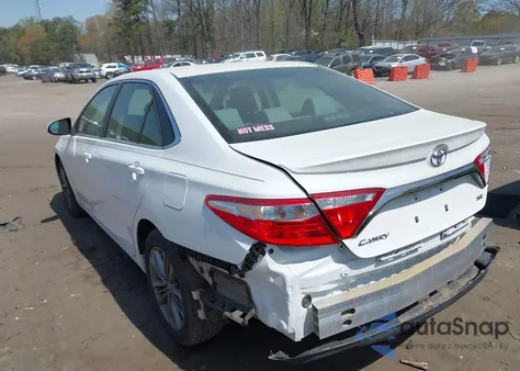 2016 Toyota Camry Se z USA, uszkodzony, nr VIN 4T1BF1FK7GU135688